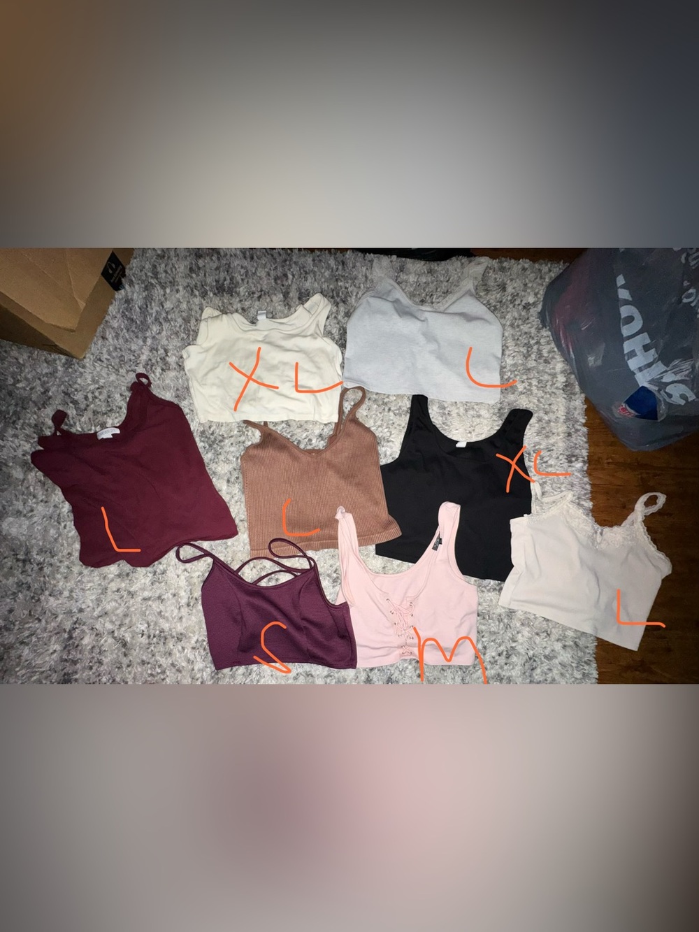 Bundle of tank crop tops